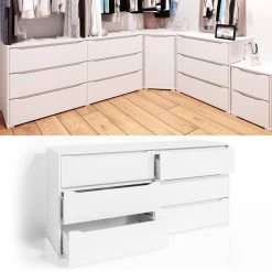 Commode Ruben 160cm Blanc -Mobilier Soldes 426c90e91bf3462f8d74128e0e376df4