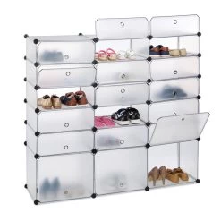 Meuble à Chaussures 18 Compartiments -Mobilier Soldes 4a9def71d87449109d853b969d67f4a1