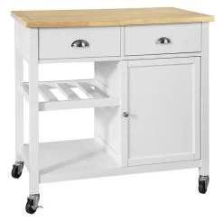 Desserte De Cuisine à Roulettes FKW62-WN