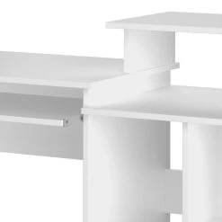 Bureau Ordinateur Jan Blanc -Mobilier Soldes 4ad5ddeb4d19402b9091487707c62420