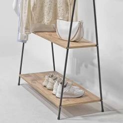 Portant à Vêtements Bramsnæs Noir -Mobilier Soldes 4b8e1db6b2df48c8a108b7c99933af2a