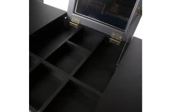 WOOOD Coiffeuse En Bois Noir -Mobilier Soldes 4f7559528fe3422db319a411a6ac4de1