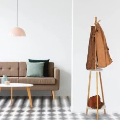 Portemanteau étagère En Bambou -Mobilier Soldes 51bc987cc5ad41efb2e1ef07a025489b