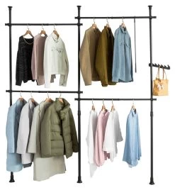 Télescope Porte-manteaux KLS03-SCH