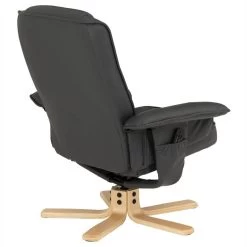 Fauteuil Relaxation + Repose-pied CHARLY -Mobilier Soldes 52847034b5f14c408c4911cc976eabf4