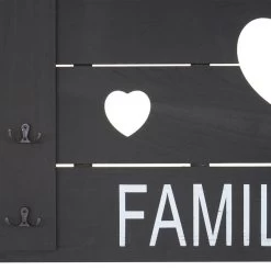 Vestaire Mural HWC-C89 Family Shabby -Mobilier Soldes 5455d73a1281487397c22a18a8b6b16a