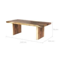 Table 240 Cm Tanah -Mobilier Soldes 5470e2fceeb544ecada33bac841a1d56