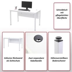 Bureau MCW-E94 -Mobilier Soldes 56dcbbebcb884c94b87f1ccd2bfccf8a