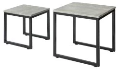 Lot De 2 Tables Basses Gigognes FBT42-HG