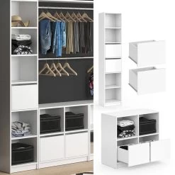 Lot De 2 Tiroirs Pour Penderie Guest -Mobilier Soldes 5b7dbb28939947caa03a225479d979e2