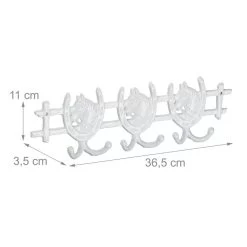 Portemanteau Design Fers à Cheval Blanc -Mobilier Soldes 5dafe8424cc44a44abf7453c32813df0