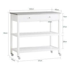 Desserte De Cuisine FKW47-SCH -Mobilier Soldes 60323e6b35e543ebbb10f8e3c348ff48