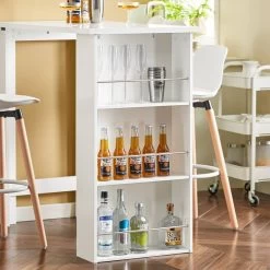 Table Haute Table De Bar FWT17-W -Mobilier Soldes 61412722a98b47aab1cd132093ecd451