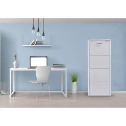 Meuble à Chaussures KIBO 4 Compartiments -Mobilier Soldes 616c76633fae4e879bca847742f767c0