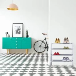 Étagère à Chaussures 4 Niveaux 21 Étagère à Chaussures 4 Niveaux -Mobilier Soldes 64c08b05176945308fb89d1283945586