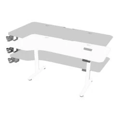 Pro-Tec Bureau électrique Virolahti Forme L -Mobilier Soldes 66a3293a838041bc87ff2ee7e33a5266