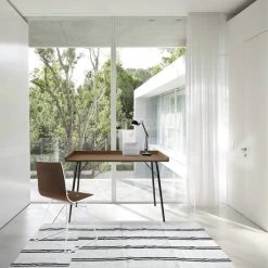 Bureau Design Métal Et Bois Foncé -Mobilier Soldes 690969042b054e1da84cae26a14188bf