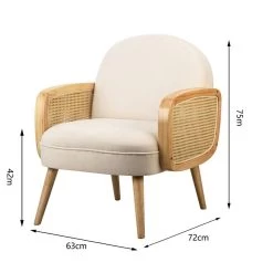 Fauteuil CALVI -Mobilier Soldes 6ba0fa256ed9447fa48434259b6afb09