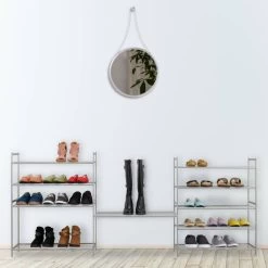 Étagère à Chaussures Empilable 5 Niveaux -Mobilier Soldes 7159f270a4a64aba8251344bd7e1d708
