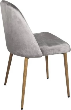 Chaise Scandinave Velours DIMA -Mobilier Soldes 74afb83d0814485a9511cba20d932db8