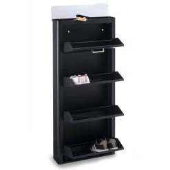 Meuble à Chaussures KIBO 4 Compartiments -Mobilier Soldes 772b525abe054b57a96dc31c716f95c2