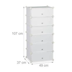 Meubles à Chaussures 6 Casiers -Mobilier Soldes 788d2d5800cc45fcb5a2b6010afdfe39