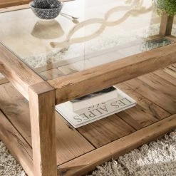 Table Basse 1 Plateau Verre 17 Table Basse 1 Plateau Verre -Mobilier Soldes 78c5514e4d124124ae8f0cc11252ed1a