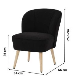 Fauteuil TIVOLI Tissu Bouclette Kaki -Mobilier Soldes 7b93c4e2b1cd43519fbbbeab545f296c