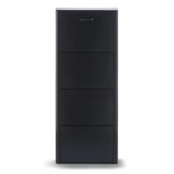 Meuble à Chaussures KIBO 4 Compartiments -Mobilier Soldes 7c04f97b5a024ca380b374e134c34b8f