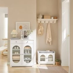 Meuble D'Entrée FSB68-W -Mobilier Soldes 81469a656510473bac4843a036947d3a