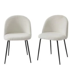 Lot De 2 Chaises Aimée -Mobilier Soldes 81942ceb4e144f9b894653665029a9f4