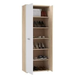 Meuble à Chaussures 2 Portes Béton CLASS -Mobilier Soldes 82bf7dcb6b054a09a6bc54656339d1de