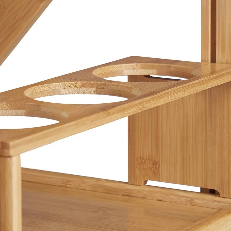 Desserte Pliable Avec 2 Tablettes 9 Desserte Pliable Avec 2 Tablettes – Image 7