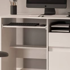 Bureau D'ordinateur Polo Blanc -Mobilier Soldes 8884fdd431194a5ab652b66dcbcda326