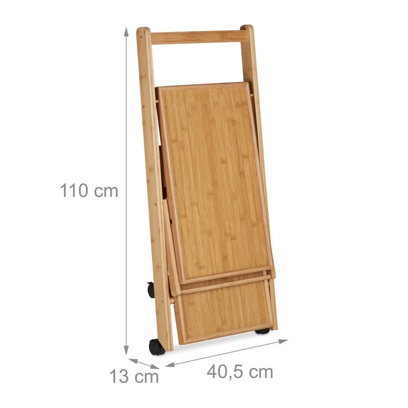 Desserte Pliable Avec 2 Tablettes 13 Desserte Pliable Avec 2 Tablettes – Image 11