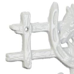 Portemanteau Design Fers à Cheval Blanc -Mobilier Soldes 89872bf224d843fb930803a41d159549
