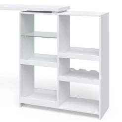 Table De Bar Vega Blanche -Mobilier Soldes 8acf397c358b4ee1b1e457cc4e7dd836