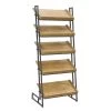 Etagère à Chaussures En Pin Et Métal -Mobilier Soldes 913d8023a17040efb9bb450206a8fc04