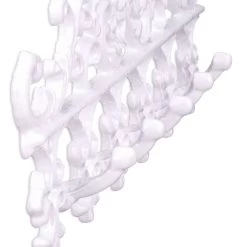 4x Portemanteaux Muraux En Fonte Argenté -Mobilier Soldes 972839543dd3474caf31808993937d15