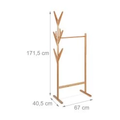 Penderie En Bambou Avec Crochets -Mobilier Soldes 9ad9c1cc04df4e039d1efc8b733c1613