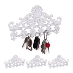 4x Portemanteaux Muraux En Fonte Argenté -Mobilier Soldes 9b41e3ef99f0402bb0fa1b720a9b0162