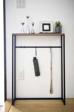 Yamazaki Console D'entrée Métal Et Bois -Mobilier Soldes 9d067d2532c24702aafb9d992422e8f3