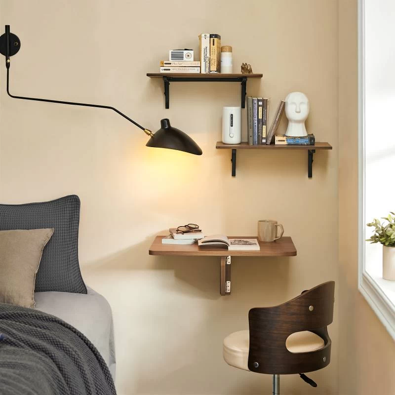 Table Murale Rabattable Écru FWT03-PF 4 Table Murale Rabattable Écru FWT03-PF – Image 2