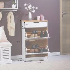 Meuble à Chaussures BASIL -Mobilier Soldes a11f18383fb54e66bb616e83aa60d84b