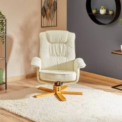 Fauteuil Relaxation + Repose-pied CHARLY -Mobilier Soldes ac533a76bf8c4aae98f31658cb18845f