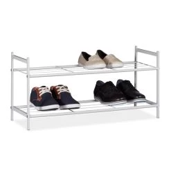 Meuble à Chaussures SANDRA 2 étages -Mobilier Soldes af619b9b14bd4732964d324bb40a8039