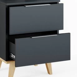 Commode Neptune Anthracite/sonoma Petit -Mobilier Soldes af7d5e33e16d4c32893e62d4cc3ee1bd