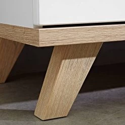 Armoire à Dossiers Neston I -Mobilier Soldes aktenschrank neston i eiche sanremo dekor weiss 1080254