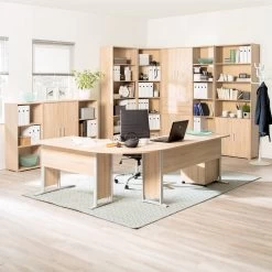 Armoire De Bureau Office Line - H 114 Cm -Mobilier Soldes aktenschrank office line iii eiche sonoma dekor 3145949