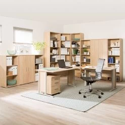 Armoire De Bureau Office Line - H 114 Cm -Mobilier Soldes aktenschrank office line iii eiche sonoma dekor 3145953